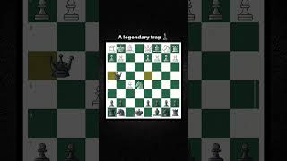 The most famous Trap #chesss #chesstalks  #chessbaseindia #chessmates #mikhailtal  #kingsacrifice