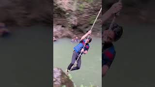 GELANTUNGAN DENGAN SALTO #shortvideo #adventure #shortsvideo