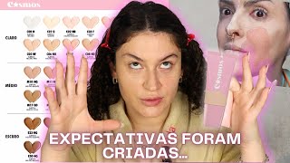 Testei a BASE COSMOS de KAREN BACHINI - CUMPRE O QUE PROMETE? Duda Fernandes