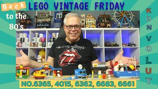 Lego® Vintage Friday #10 - heute gleich 5 Sets aus den 80ern