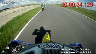 Clastres Supermoto trackday full session HD Husa 450