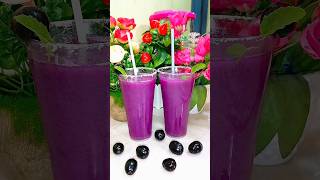 Tasty 😋 & Healthy Jamun Juice 🥤🥤জামের সরবত।#goodfood #jamun#juice #asmr