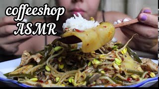 ASMR eating | Coffee shop eats in Singapore | MUKBANG | Mala xiang guo | Eating sound | 먹방