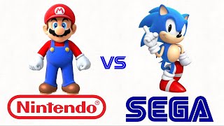 Nintendo vs Sega ( audio by VerbalAse)