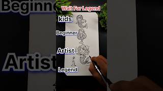 Mermaid Drawing 😍 | kids - Legend😂 | #shorts #pritamdrawingart