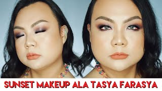 SUNSET PALETTE TASYA FARASYA | Endi Feng | Makeup Tutorial