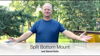 Split Bottom Mount and Barrel Roll yo-yo trick