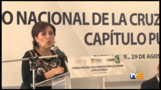 Rosario Robles instala el Consejo Nacional de la Cruzada Contra el Hambre en Puebla