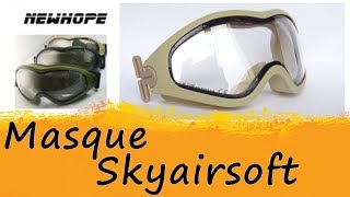 Présentation du masque New Hope de Skyairsoft