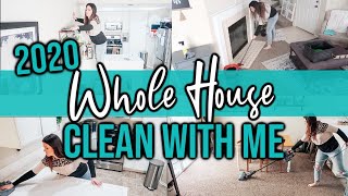 WHOLE HOUSE CLEAN WITH ME | HOMEMAKER CLEANING MOTIVATION