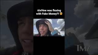 6ix9ine is saying that he was flexing with fake Money (via TMZ) #propmoney #6ix9ine