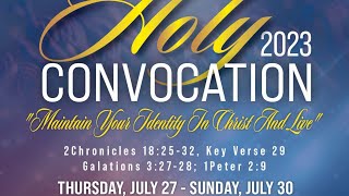 4th & Final Night Of The Feast | Holy Convocation | Maintain ...