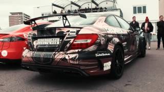 Black Series  iPE exhaust Mercedes C63 AMG