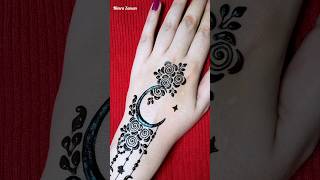 #shorts 14 August special mehndi design | chand mehndi design #mehndi #mehndidesigns