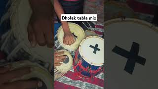 Dholak tabla mix toturial || short video play by Aniket #shorts #video #viralvideo