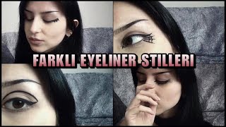 Farklı Eyeliner Stilleri 1 | Kahve Molası | Dark Gothdess (English Subtitles)