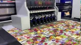 Plotter textil Impresión directa con Belt sobre tejido de 1800mm / 2600 / 3200 mm