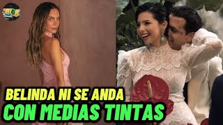 El VESTIDO de la VENGANZA que luce Belinda tras la boda de Nodal