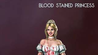 Blue Painted Flag - Blood Stained Princess