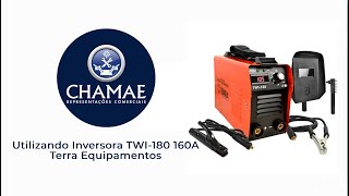 Testando a Inversora leve, compacta e potente TWI180 160A Terra Equipamentos