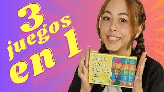 Dani nos explica como jugar Gallo Torta Chango Pez Tamal 3 juegos en 1