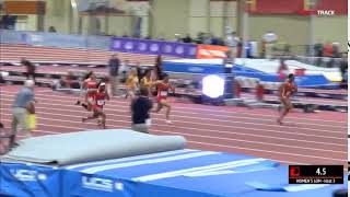 Destiny Smith-Barnett Runs Meet Record 7.15