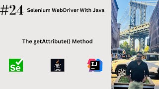 #24. Get The Attribute Value Of Element Using getAttribute() Method | #seleniumwebdriver