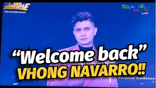 Ang Pagbabalik ni Vhong Navarro