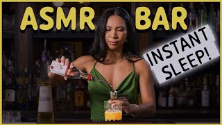 🍊🍹 Listen Closely ! ASMR Harvey Wallbanger Cocktail at the BAR 🍹🍊