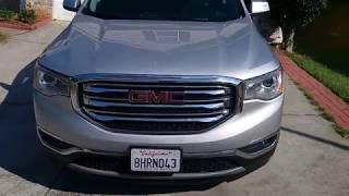 2019 GMC Acadia SLE Start Up and Quick Tour