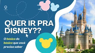 Quer ir pra Disney? O Básico do básico que você precisa saber