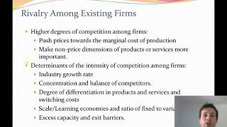 FSA - Lecture 2B - Industry Analysis