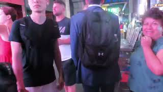 VIDEO WALKING AROUND NEAR TIMES SQUARE - NYC - AUGUST 2023