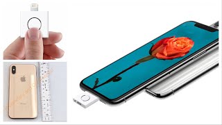 iPhone X Blush Gold and Touch ID home button