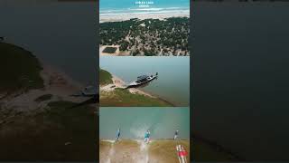 CHILKA LAKE DRONE VIEW #odisha #droneview #travel #chilka #sea #dji #djimini2