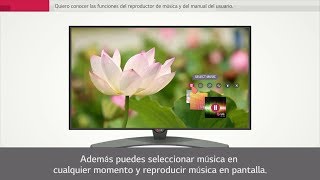 Soporte LG España - Reproductor de Música y Guía de Usuario en webOS en SmartTV LG