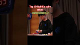 Top 10 Rubik's cube solves #rubikscube #cubing #rubik #cuber #shorts