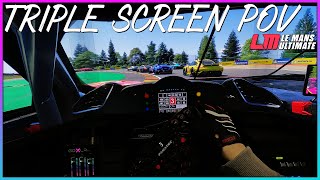 Le Mans Ultimate | This Sim Has Me Racing AGAIN!!! | Immersive 4k Triple Screen POV