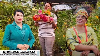 BANGGA!!! KEBUNKU DIKUNJUNGI IBU BUPATI KABUPATEN MERAUKE!!!