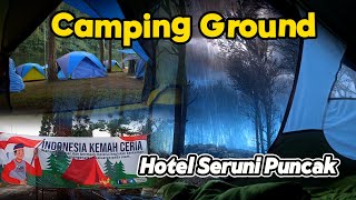 Komunitas CAMPING GROUND kumpul semua disini acara INDONESIA KEMAH CERIA