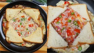 Bread Omelette Recipe | Simple Breakfast Recipe | How to Make Tasty and Healthy Bread Omelette