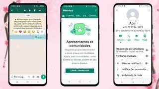 ☄️SAIU! NOVO WHATSAPP LITE COM REAÇÕES ATUALIZADO 2022 - YO MINI V44