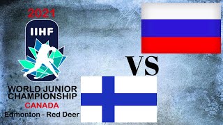 Finland vs Russia BRONZE MEDAL FULL GAME | 2021 WJC