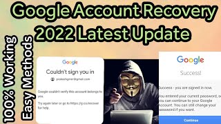 How to recover hacked gmail account | Gmail account recovery without any verification latest update