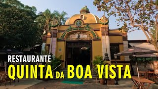 Restaurante Quinta da Boa Vista tradicional desde 1954 em São Cristóvão