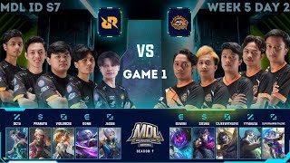 RRQ Sena vs Kylo Esports GAME 1 | MDL ID S7 Week 5 Day 2 | Regular Season