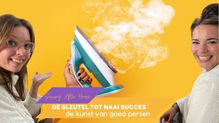 Press Press Baby: de kunst van persen tijdens het naaien