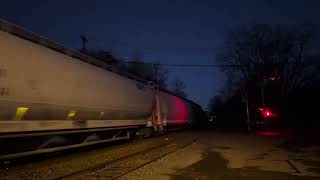 NS 5657 GP38-2 leads CR MA01 through Piscataway with a friendly crew