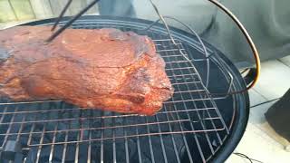 Boston Butt Cook on WSM with ATC 1 Temp Controller System