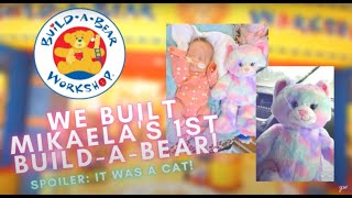 Throwback: Mikaela's 1st Build a Bear